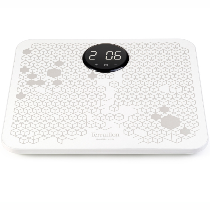 Terraillon Personvekt Power Massager med elektrostimulering 180 kg i gruppen HELSE OG SKJØNNHET / Helsepleie / Personvekter hos TP E-commerce Nordic AB (C81454)