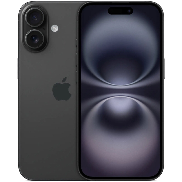 Apple iPhone 16 256 GB Svart i gruppen SMARTTELEFON & NETTBRETT / Mobiltelefoner & smartphones hos TP E-commerce Nordic AB (C81482)