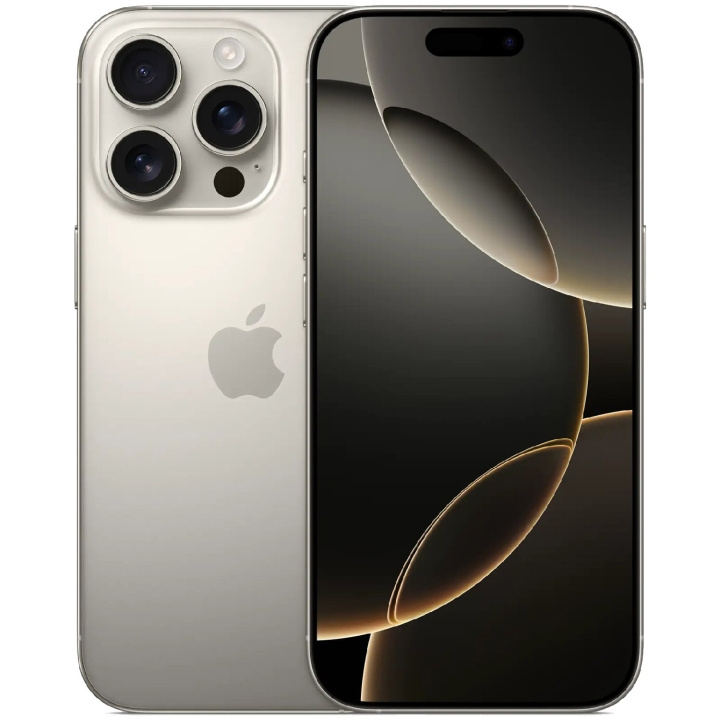 Apple iPhone 16 Pro 128 GB Naturlig titan i gruppen SMARTTELEFON & NETTBRETT / Mobiltelefoner & smartphones hos TP E-commerce Nordic AB (C81500)
