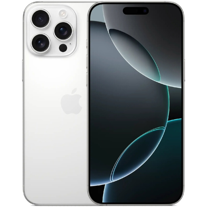 Apple iPhone 16 Pro Max 256 GB hvit titan i gruppen SMARTTELEFON & NETTBRETT / Mobiltelefoner & smartphones hos TP E-commerce Nordic AB (C81510)