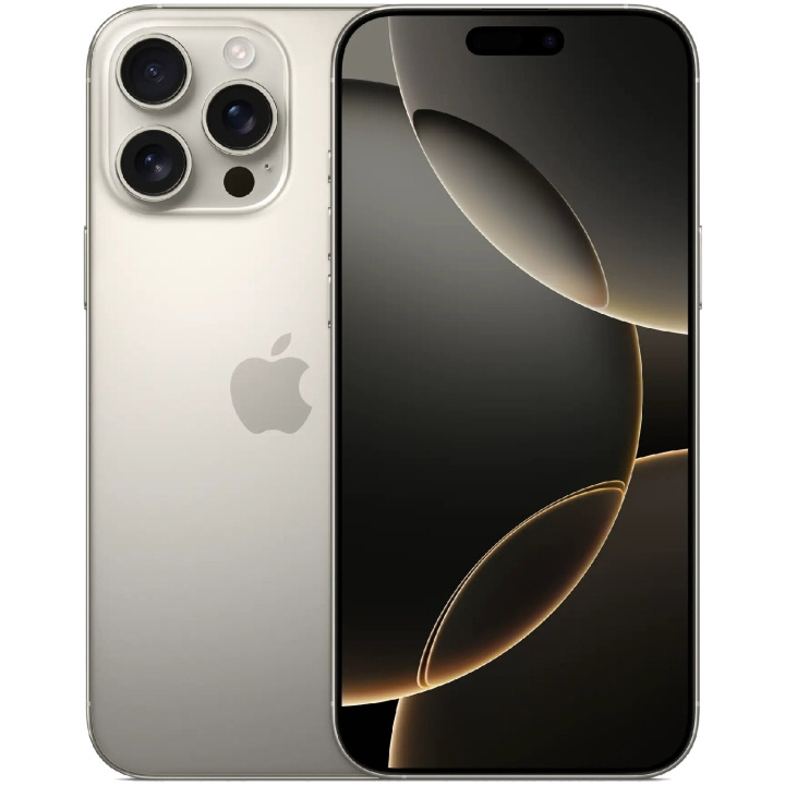 Apple iPhone 16 Pro Max 256 GB naturlig titan i gruppen SMARTTELEFON & NETTBRETT / Mobiltelefoner & smartphones hos TP E-commerce Nordic AB (C81512)