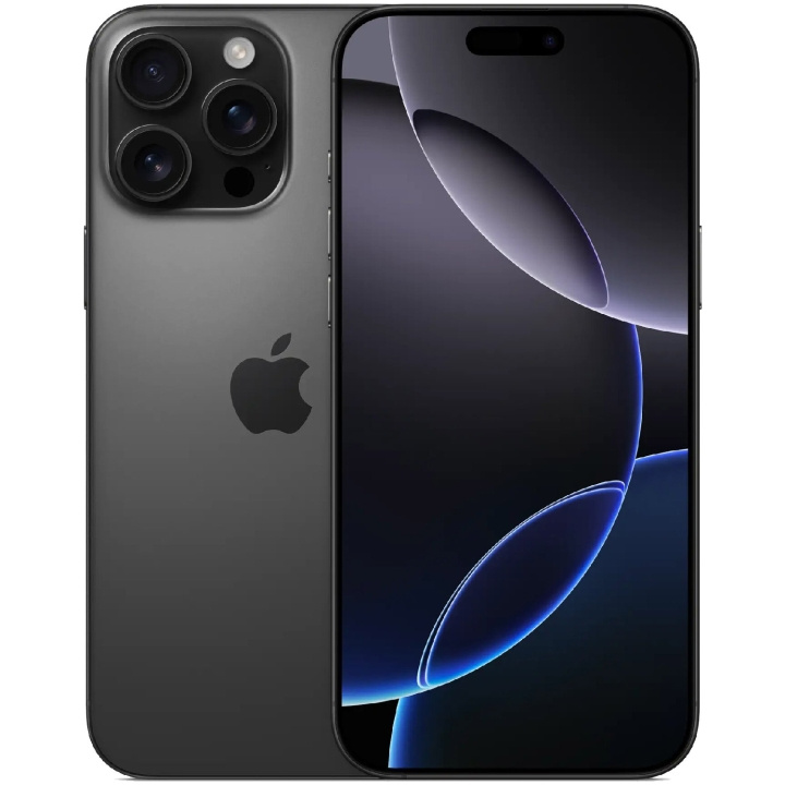 Apple iPhone 16 Pro Max 512 GB svart titan i gruppen SMARTTELEFON & NETTBRETT / Mobiltelefoner & smartphones hos TP E-commerce Nordic AB (C81513)