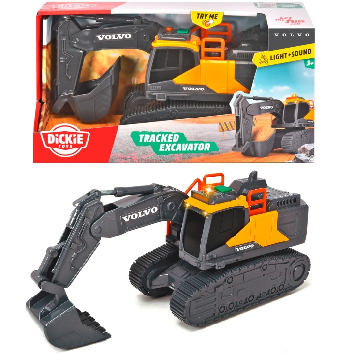 Dickie Volvo Gravemaskin i gruppen LEKER, BARN OG BABY / Leker / Lekebiler hos TP E-commerce Nordic AB (C81532)