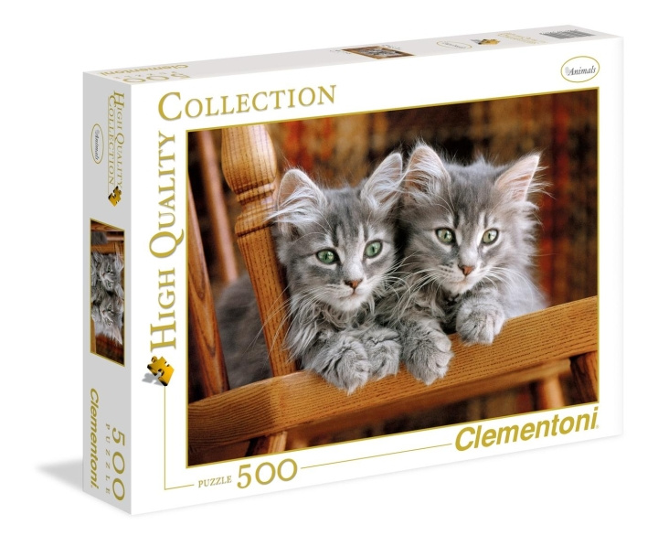 Clementoni 500 brikker av høy kvalitet Collection Kattunger i gruppen LEKER, BARN OG BABY / Leker / Barnas puslespill hos TP E-commerce Nordic AB (C81719)