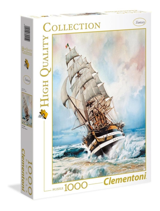Clementoni 1000 brikker av høy kvalitet AMERIGO VESPUCCI Collection i gruppen SPORT, FRITID & HOBBY / Hobby / Puslespill hos TP E-commerce Nordic AB (C81723)
