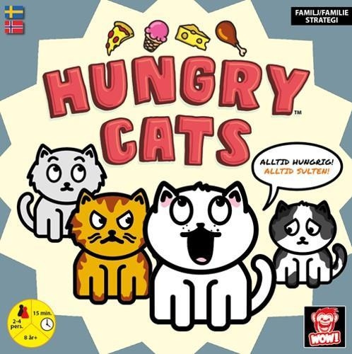 Plasto Hungry Cats (SE,NO) (Årets barnespill 2020 i Norge) i gruppen LEKER, BARN OG BABY / Spill / Brettspill hos TP E-commerce Nordic AB (C81784)