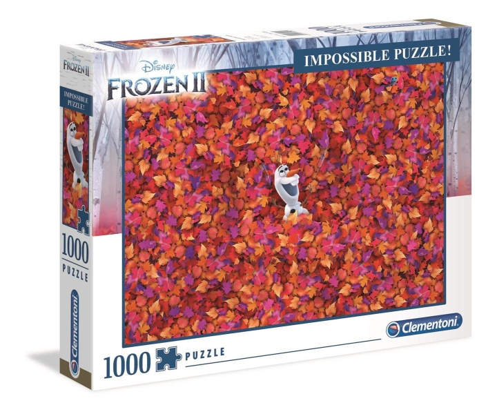 Clementoni 1000 brikker Umulig puslespill Frozen 2 i gruppen SPORT, FRITID & HOBBY / Hobby / Puslespill hos TP E-commerce Nordic AB (C81822)