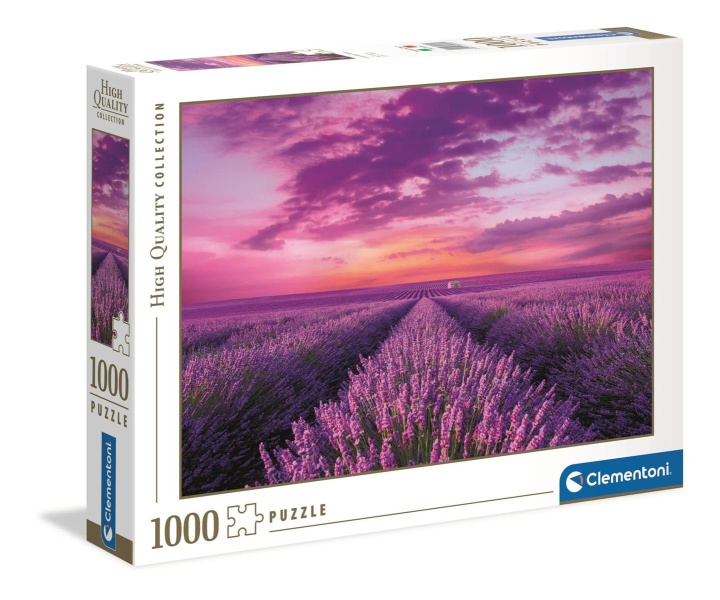 Clementoni 1000 brikker høykvalitets samling Lavendelfelt i gruppen SPORT, FRITID & HOBBY / Hobby / Puslespill hos TP E-commerce Nordic AB (C81824)
