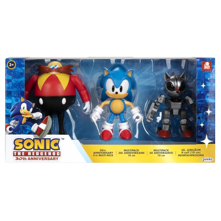 JAKKS Pacific Sonic the Hedgehog 4 tommers figur multipakke i gruppen LEKER, BARN OG BABY / Leker / Figurer, miniatyrer og tilbehør hos TP E-commerce Nordic AB (C81888)