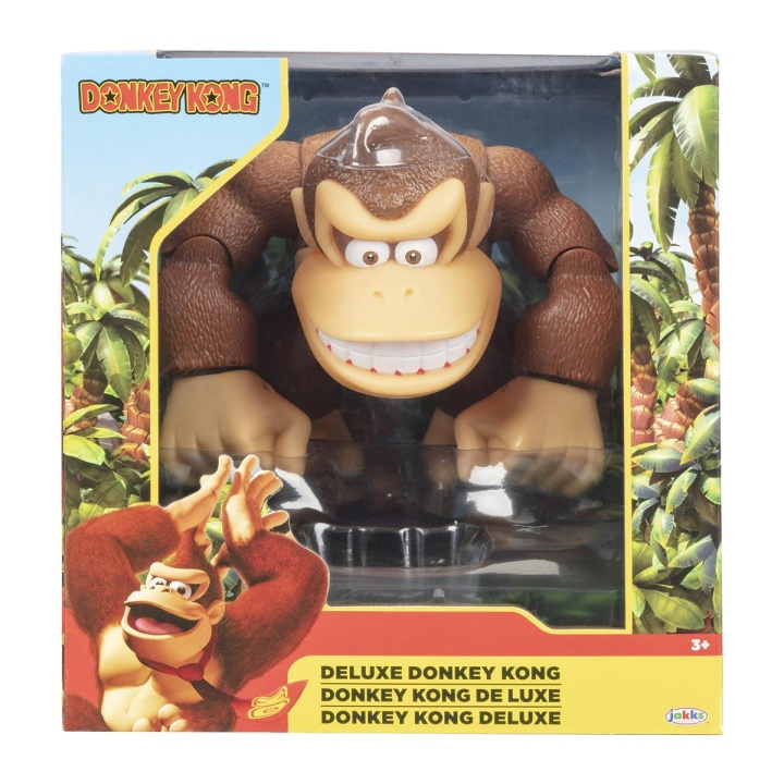 JAKKS Pacific Donkey Kong 6-tommers figur Deluxe Donkey Kong i gruppen LEKER, BARN OG BABY / Leker / Figurer, miniatyrer og tilbehør hos TP E-commerce Nordic AB (C81894)