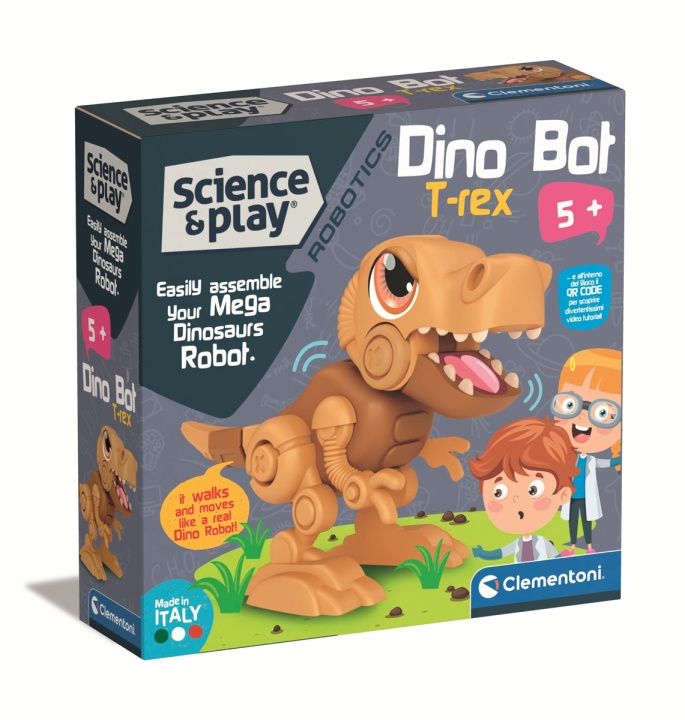 Clementoni Dino Bot T-Rex Junior i gruppen LEKER, BARN OG BABY / Leker / Eksperiment & DIY hos TP E-commerce Nordic AB (C81899)