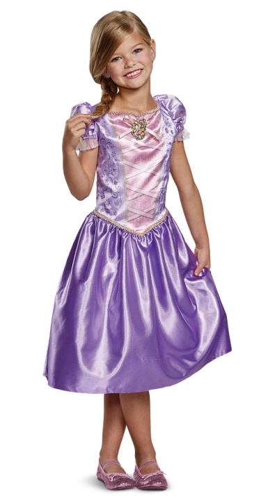 JAKKS Pacific Disguise Disney Princess-kostyme Classic Rapunzel XS (3-4) i gruppen LEKER, BARN OG BABY / Leker / Masker og kostymer hos TP E-commerce Nordic AB (C81928)