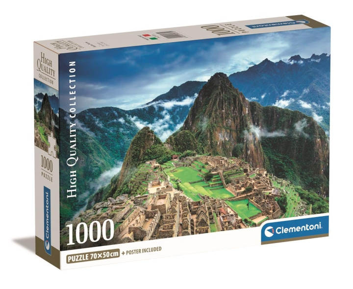 Clementoni 1000 stk CB Collection Machu Picchu av høy kvalitet i gruppen SPORT, FRITID & HOBBY / Hobby / Puslespill hos TP E-commerce Nordic AB (C81952)