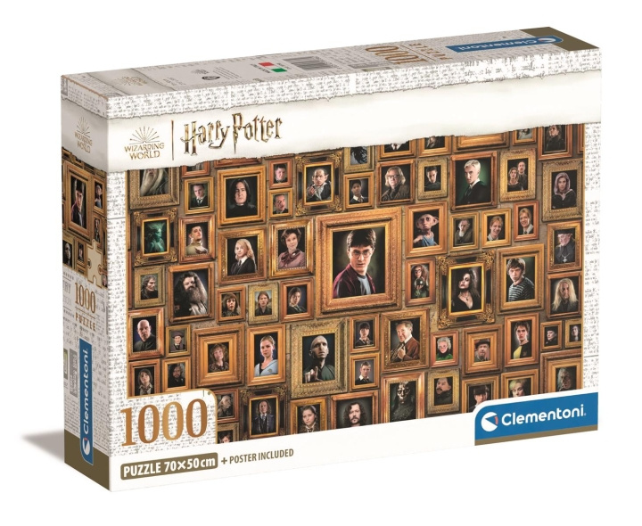 Clementoni 1000 brikker CB Impossible Puslespill Harry Potter i gruppen SPORT, FRITID & HOBBY / Hobby / Puslespill hos TP E-commerce Nordic AB (C81966)