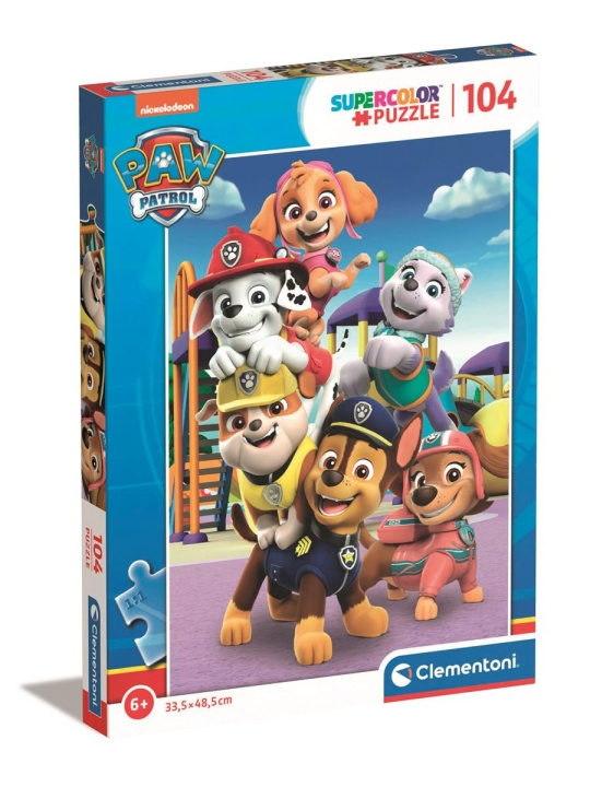 Clementoni 104 brikker Puslespill Kids Paw Patrol 2 i gruppen LEKER, BARN OG BABY / Leker / Barnas puslespill hos TP E-commerce Nordic AB (C82023)