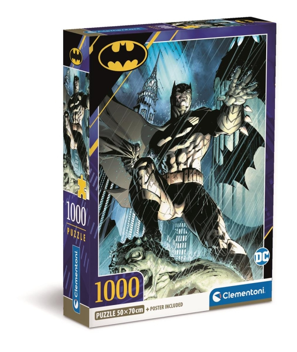 Clementoni 1000 stk CB Collection Batman av høy kvalitet i gruppen SPORT, FRITID & HOBBY / Hobby / Puslespill hos TP E-commerce Nordic AB (C82028)