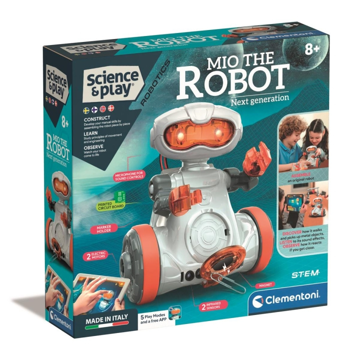 Clementoni My Robot Next generation (SE/NO/DK/FI) i gruppen LEKER, BARN OG BABY / Leker / Eksperiment & DIY hos TP E-commerce Nordic AB (C82033)