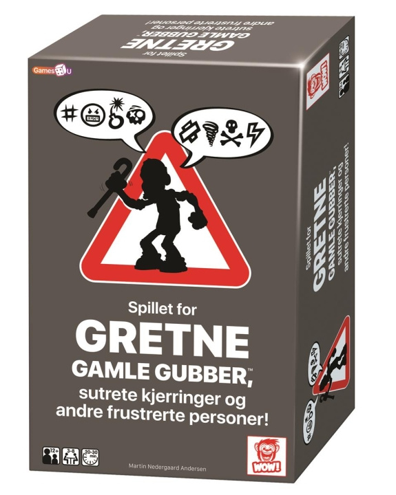 Plasto Gretne gamle gubber (NO) i gruppen LEKER, BARN OG BABY / Spill / Brettspill hos TP E-commerce Nordic AB (C82063)
