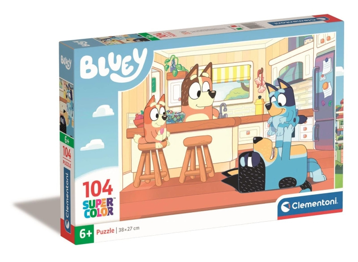 Clementoni 104 stk Puslespill Bluey i gruppen LEKER, BARN OG BABY / Leker / Barnas puslespill hos TP E-commerce Nordic AB (C82078)