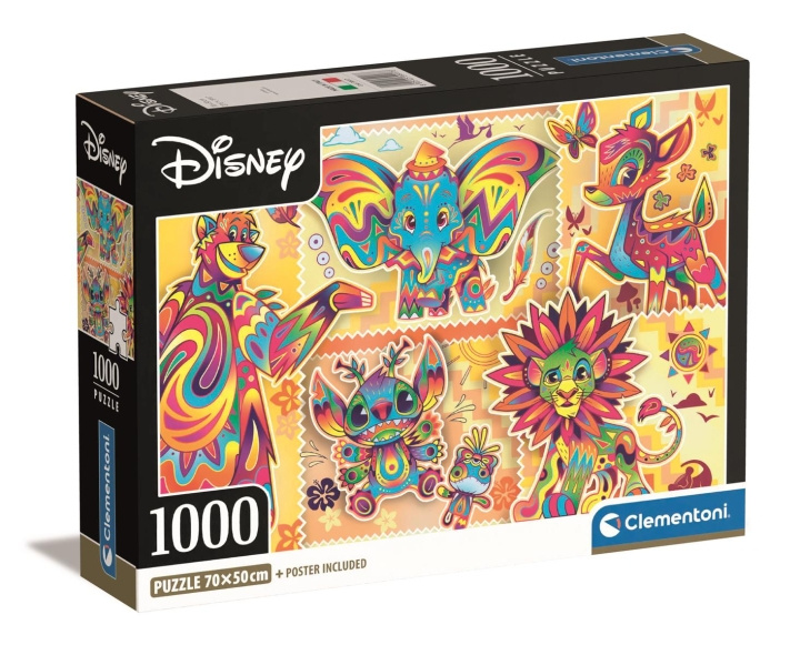 Clementoni 1000 stk CB Collection Disney Classics av høy kvalitet i gruppen SPORT, FRITID & HOBBY / Hobby / Puslespill hos TP E-commerce Nordic AB (C82097)