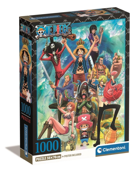Clementoni 1000 stk CB høykvalitets samling One Piece 1 i gruppen SPORT, FRITID & HOBBY / Hobby / Puslespill hos TP E-commerce Nordic AB (C82099)
