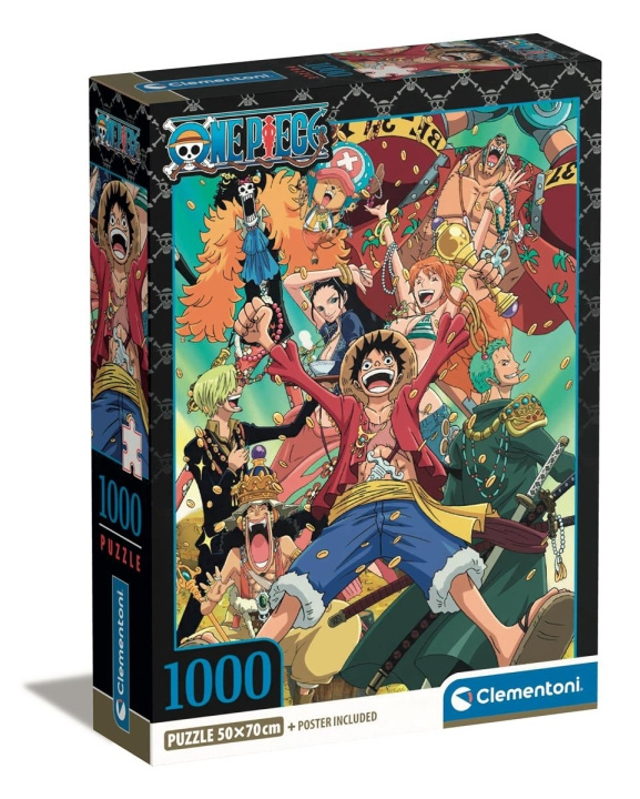 Clementoni 1000 stk CB Collection One Piece 2 av høy kvalitet i gruppen SPORT, FRITID & HOBBY / Hobby / Puslespill hos TP E-commerce Nordic AB (C82100)