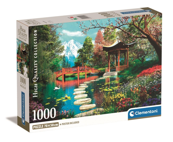 Clementoni 1000 stk CB Collection Fuji Garden av høy kvalitet i gruppen SPORT, FRITID & HOBBY / Hobby / Puslespill hos TP E-commerce Nordic AB (C82106)