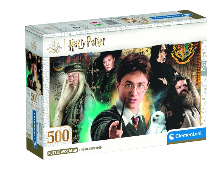 Clementoni 500 stk CB høykvalitetssamling Harry Potter 1 i gruppen LEKER, BARN OG BABY / Leker / Barnas puslespill hos TP E-commerce Nordic AB (C82120)