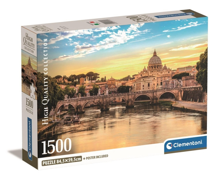 Clementoni 1500 stk CB Collection Roma av høy kvalitet i gruppen SPORT, FRITID & HOBBY / Hobby / Puslespill hos TP E-commerce Nordic AB (C82124)