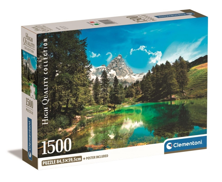 Clementoni 1500 stk CB Collection Blue Lake av høy kvalitet i gruppen SPORT, FRITID & HOBBY / Hobby / Puslespill hos TP E-commerce Nordic AB (C82126)