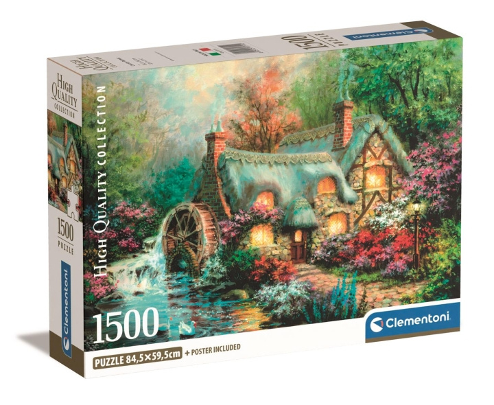 Clementoni 1500 stk CB Collection Country Retreat av høy kvalitet i gruppen SPORT, FRITID & HOBBY / Hobby / Puslespill hos TP E-commerce Nordic AB (C82128)
