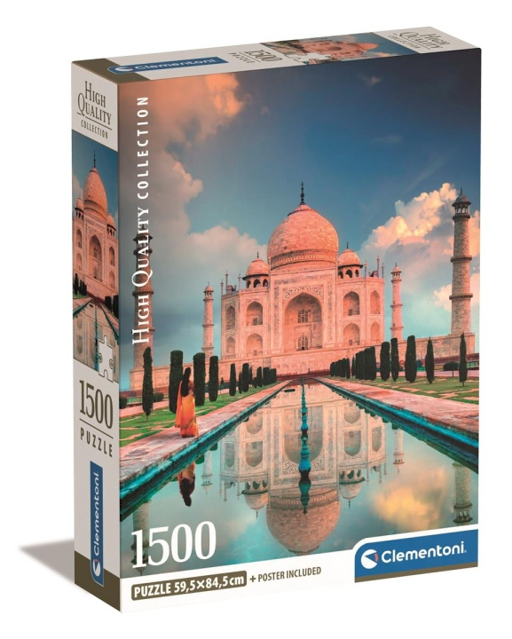 Clementoni 1500 stk CB høykvalitets kolleksjon Taj Mahal i gruppen SPORT, FRITID & HOBBY / Hobby / Puslespill hos TP E-commerce Nordic AB (C82131)