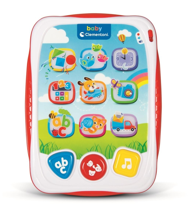 Clementoni Mitt første nettbrett (SE/FI/DK/NO) i gruppen LEKER, BARN OG BABY / Babyleker (0-3 år) / Aktivitetsleker hos TP E-commerce Nordic AB (C82140)