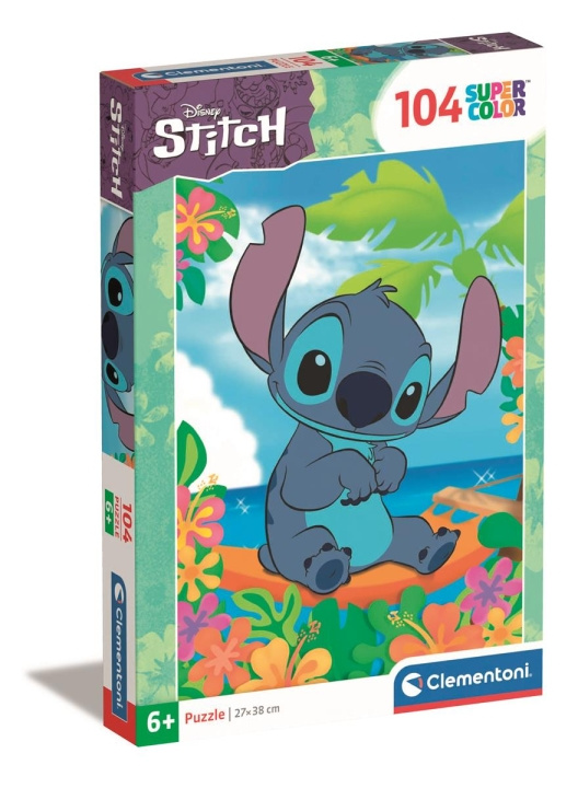 Clementoni 104 brikker Puslespill Disney Stitch i gruppen LEKER, BARN OG BABY / Leker / Barnas puslespill hos TP E-commerce Nordic AB (C82147)