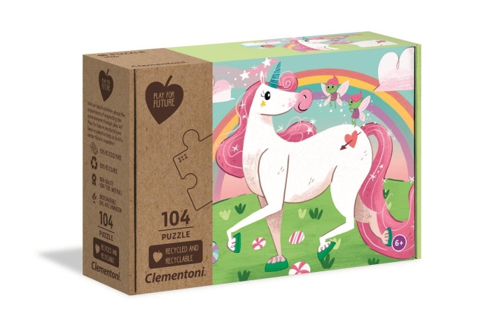 Clementoni 104 brikker Puslespill Kids Born To Sparkle (100 % resirkulert) i gruppen LEKER, BARN OG BABY / Leker / Barnas puslespill hos TP E-commerce Nordic AB (C82162)