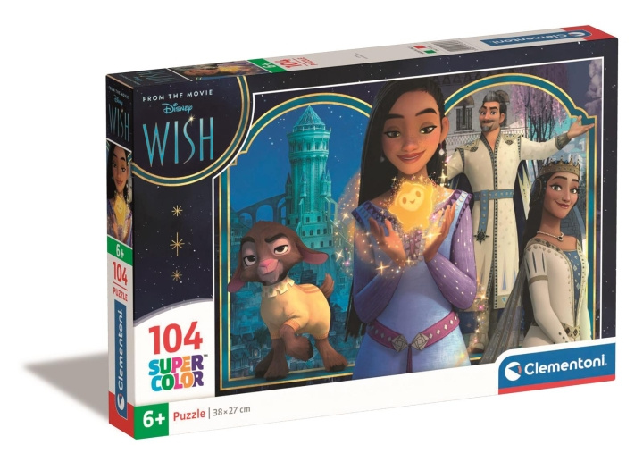 Clementoni 104 biter Puslespill Kid Disney Wish i gruppen LEKER, BARN OG BABY / Leker / Barnas puslespill hos TP E-commerce Nordic AB (C82181)