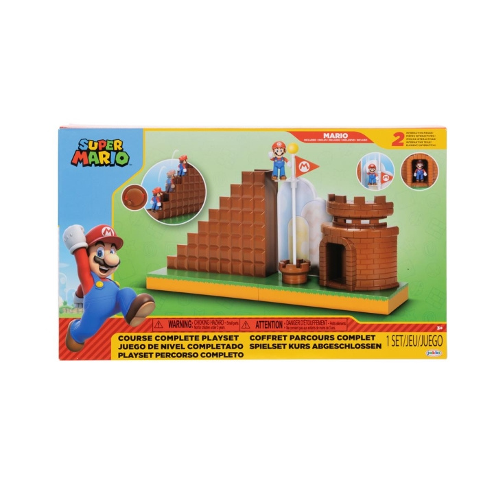 JAKKS Pacific Super Mario 2,5 tommers lekesett Level End i gruppen LEKER, BARN OG BABY / Leker / Lekesett hos TP E-commerce Nordic AB (C82186)