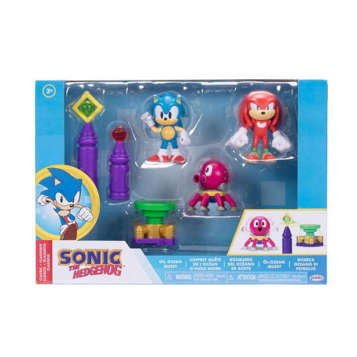 JAKKS Pacific Sonic the Hedgehog 2,5 tommers diorama-sett Oljehavet i gruppen LEKER, BARN OG BABY / Leker / Figurer, miniatyrer og tilbehør hos TP E-commerce Nordic AB (C82187)