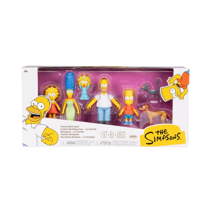 JAKKS Pacific The Simpsons 2,5 tommers figur multipakke i gruppen LEKER, BARN OG BABY / Leker / Figurer, miniatyrer og tilbehør hos TP E-commerce Nordic AB (C82192)