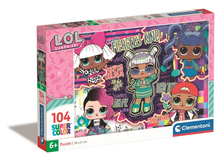 Clementoni 104 stk Puslespill Barn LOL i gruppen LEKER, BARN OG BABY / Leker / Barnas puslespill hos TP E-commerce Nordic AB (C82217)