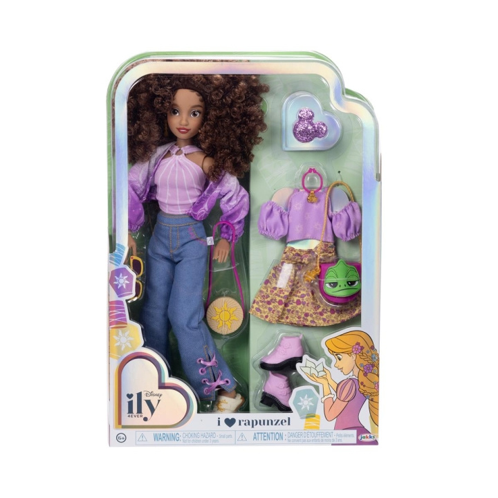 JAKKS Pacific Disney ily 4EVER Fashion Doll med ekstra mote inspirert av Rapunzel i gruppen LEKER, BARN OG BABY / Leker / Dukker & tilbehør hos TP E-commerce Nordic AB (C82238)