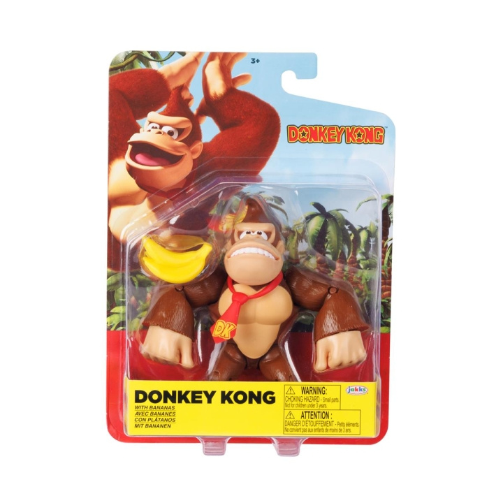 JAKKS Pacific Donkey Kong 4 tommers figur Donkey Kong med bananer i gruppen LEKER, BARN OG BABY / Leker / Figurer, miniatyrer og tilbehør hos TP E-commerce Nordic AB (C82267)