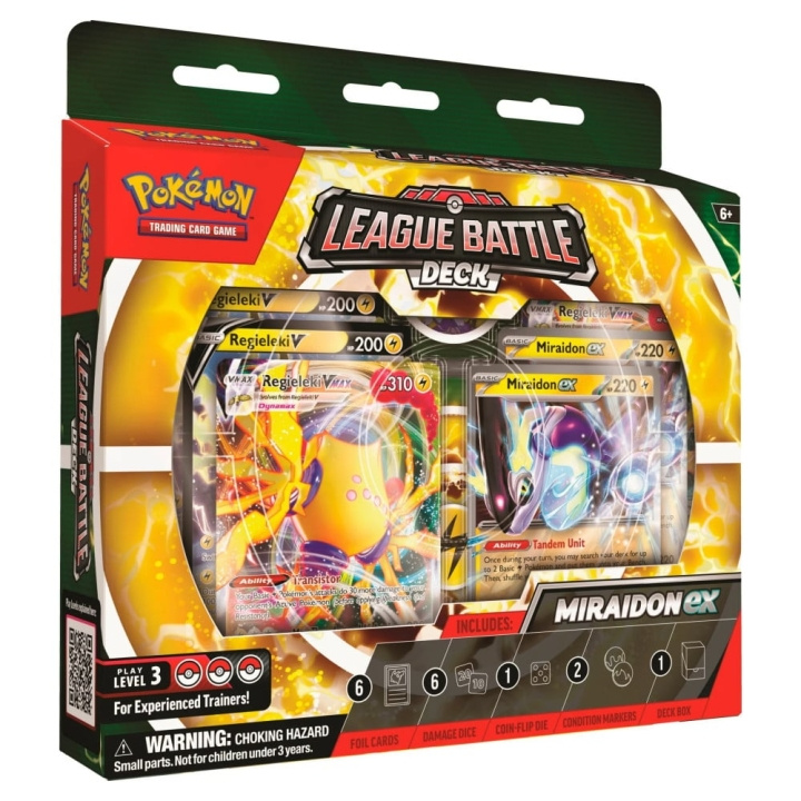 Pokémon Pokémon - League Battle-kortstokk (POK85273) i gruppen LEKER, BARN OG BABY / Spill / Kortspill hos TP E-commerce Nordic AB (C82557)
