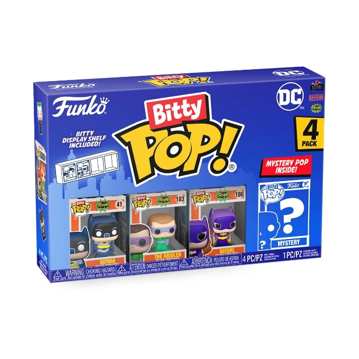 Funko Pop! - Bitty POP 4PK DC - Serie 4 (71314) i gruppen LEKER, BARN OG BABY / Leker / Figurer, miniatyrer og tilbehør hos TP E-commerce Nordic AB (C82562)