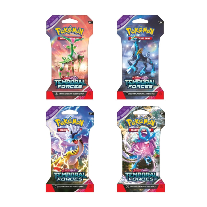 Pokémon Pokémon - SV4 Temporal Forces Blister 1P (POK85663) i gruppen LEKER, BARN OG BABY / Spill / Kortspill hos TP E-commerce Nordic AB (C82602)