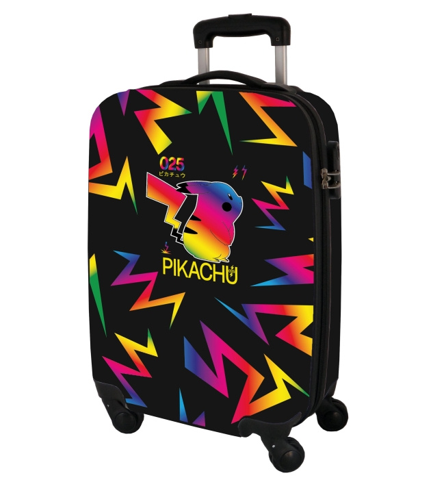 Pokémon Pokémon Kids Licensing - - Neon - Koffert med tralle, 35 x 54 x 22 cm (1615091-23MPOK21018P) i gruppen LEKER, BARN OG BABY / Reise / Barnevesker / Kofferter hos TP E-commerce Nordic AB (C82644)