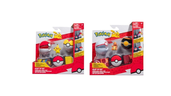 Pokémon POKEMON CLIP N GO BELTESETT ASS (95283-14) i gruppen LEKER, BARN OG BABY / Leker / Figurer, miniatyrer og tilbehør hos TP E-commerce Nordic AB (C82651)