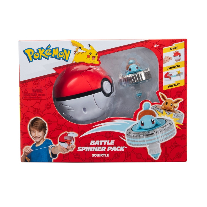 Pokémon Pokemon - Battle Spinner Ass. (PKW4397) i gruppen LEKER, BARN OG BABY / Leker / Actionspill hos TP E-commerce Nordic AB (C82661)