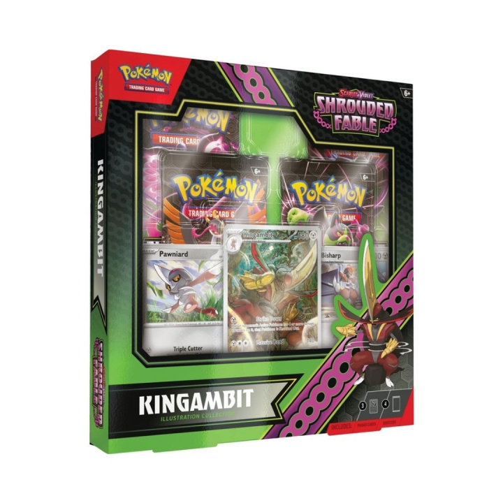 Pokémon Pokemon - SV6.5 Shrouded Fable EX Sjelden Kingambit (POK85858) i gruppen LEKER, BARN OG BABY / Spill / Kortspill hos TP E-commerce Nordic AB (C82680)
