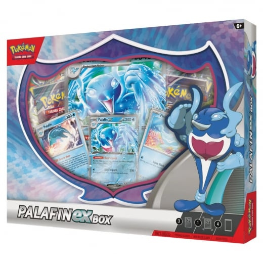 Pokémon Palafin EX-eske (POK85758) i gruppen LEKER, BARN OG BABY / Spill / Kortspill hos TP E-commerce Nordic AB (C82682)